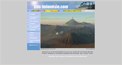 Desktop Screenshot of infoindonesie.com